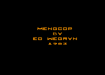 Mengcop atari screenshot