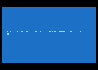 Mensa Master atari screenshot