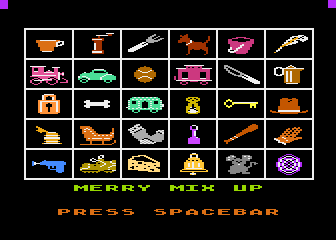 Merry Mix Up atari screenshot