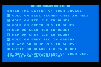 Message Display Program atari screenshot