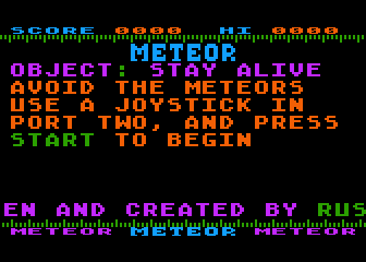 Meteor — screenshot 1