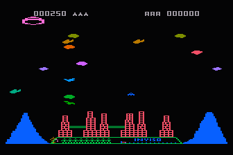 Meteor Storm atari screenshot