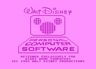 Mickey in the Great Outdoors atari screenshot