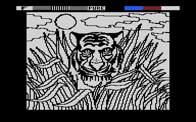 Micro-Painter atari screenshot