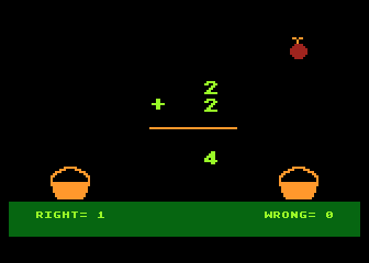 microAddition atari screenshot
