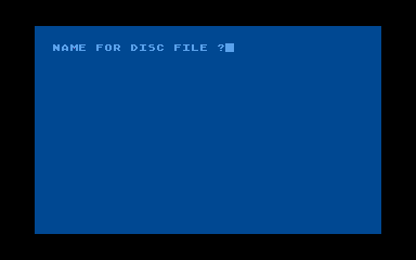 Microcomputer Stock Program (MSP) atari screenshot