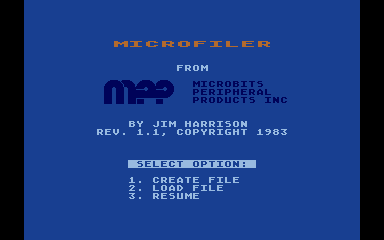 MicroFiler — screenshot 1