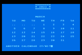 MicroHome atari screenshot