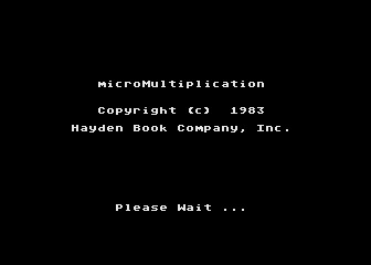 microMultiplication atari screenshot