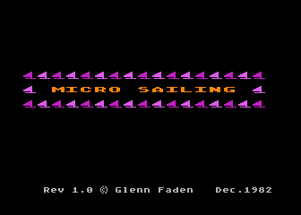 MicroSailing — screenshot 1
