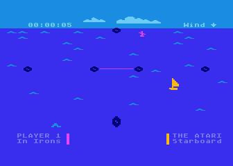 MicroSailing atari screenshot