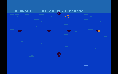 MicroSailing atari screenshot