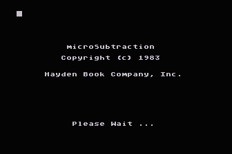microSubtraction atari screenshot