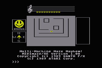 MIDI Maze atari screenshot