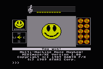 MIDI Maze atari screenshot