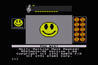 MIDI Maze atari screenshot