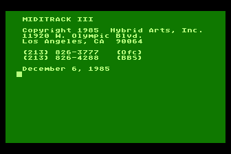 MIDITrack III — screenshot 1