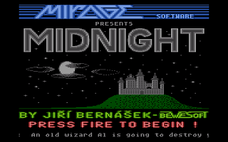 Midnight atari screenshot