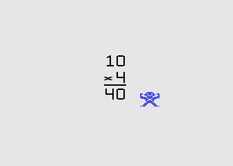 Mighty Multiplication 2 atari screenshot
