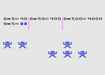 Mighty Multiplication 2 atari screenshot