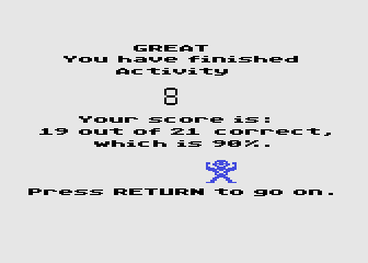 Mighty Multiplication 2 atari screenshot