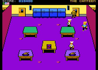 Mikie atari screenshot