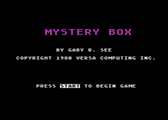 Mind Bogglers I atari screenshot