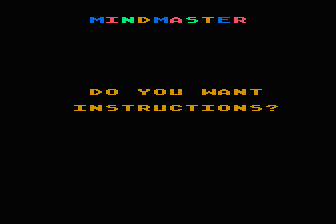 Mindmaster atari screenshot