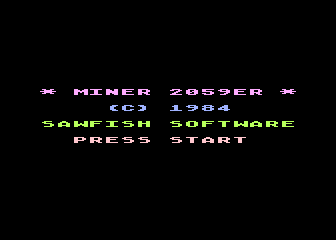 Miner 2059er atari screenshot