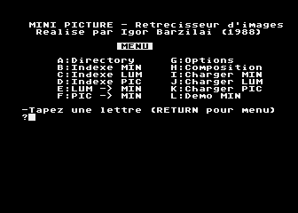 Mini Picture  atari screenshot