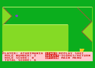 Miniature Golf Plus atari screenshot