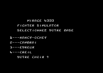 Mirage 4000 atari screenshot