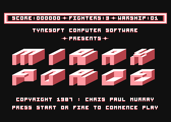 Mirax Force atari screenshot