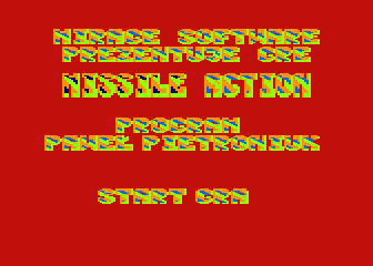 Missile Action atari screenshot