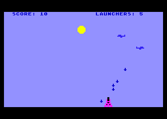 Missile Bombers atari screenshot