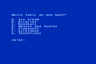 M-ss-ng L-nks - MicroEncyclopedia atari screenshot