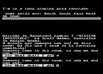 Adventure No. 3 - Mission Impossible — screenshot 1