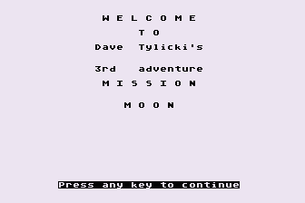 Mission Moon atari screenshot