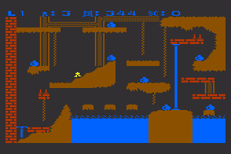Misty Caverns atari screenshot