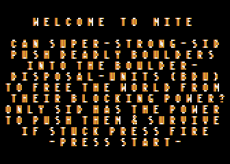 Mite atari screenshot