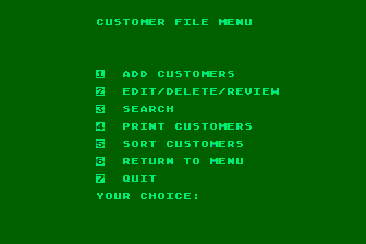 MMG Accounts Receivable atari screenshot