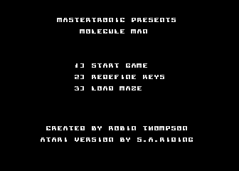 Molecule Man atari screenshot