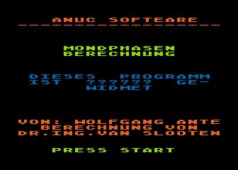 Mondphasen Berechnung — screenshot 1