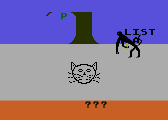 Monkey See, Monkey Spell atari screenshot