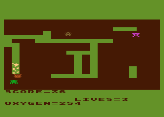Monster Miner atari screenshot