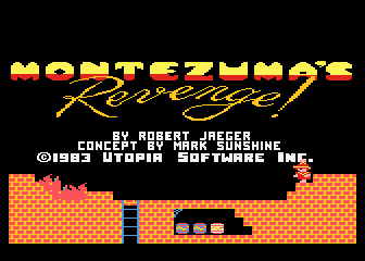 Montezuma's Revenge atari screenshot