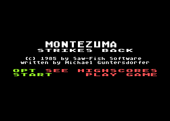 Montezuma Strikes Back — screenshot 1