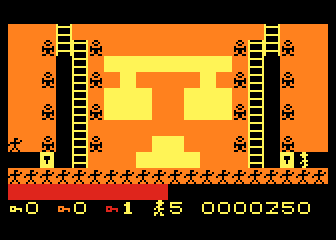 Montezuma Strikes Back atari screenshot