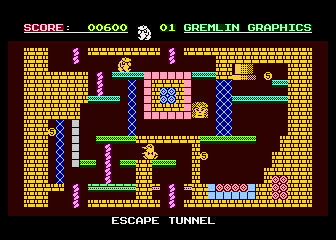 Monty on the Run atari screenshot
