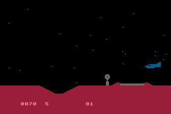 Moon Patrol atari screenshot